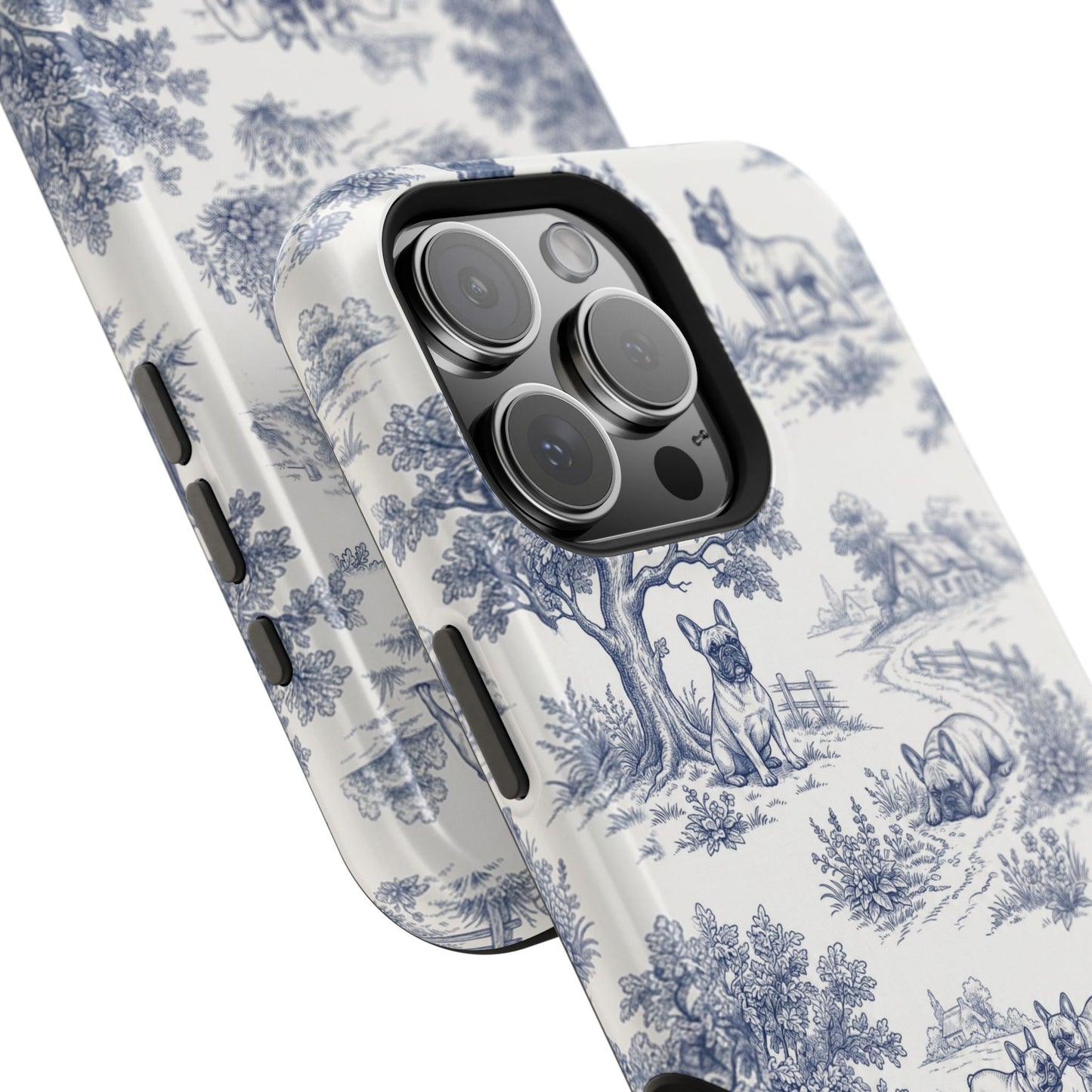 Toile de Frenchie Design iPhone Case
