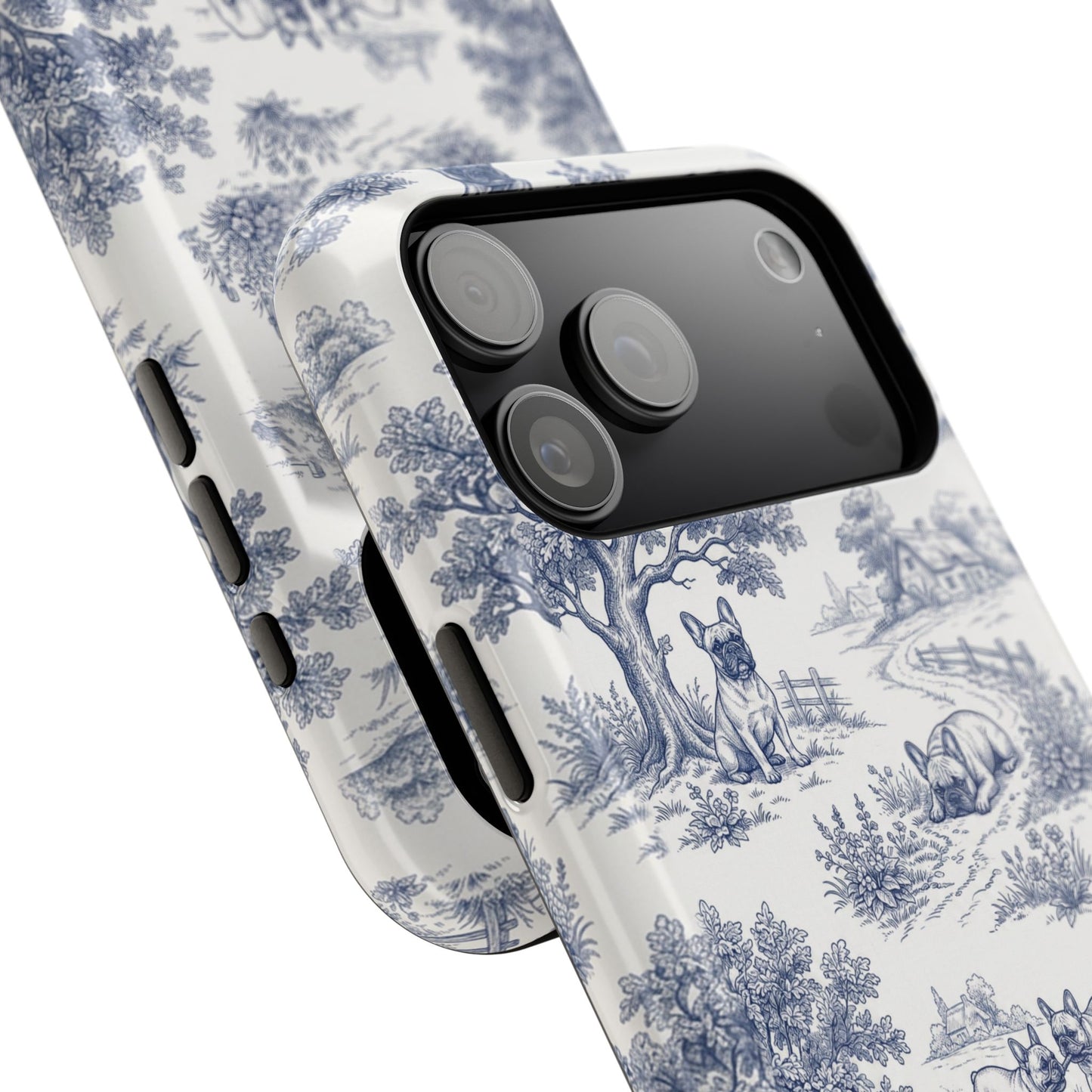 Toile de Frenchie Design iPhone Case
