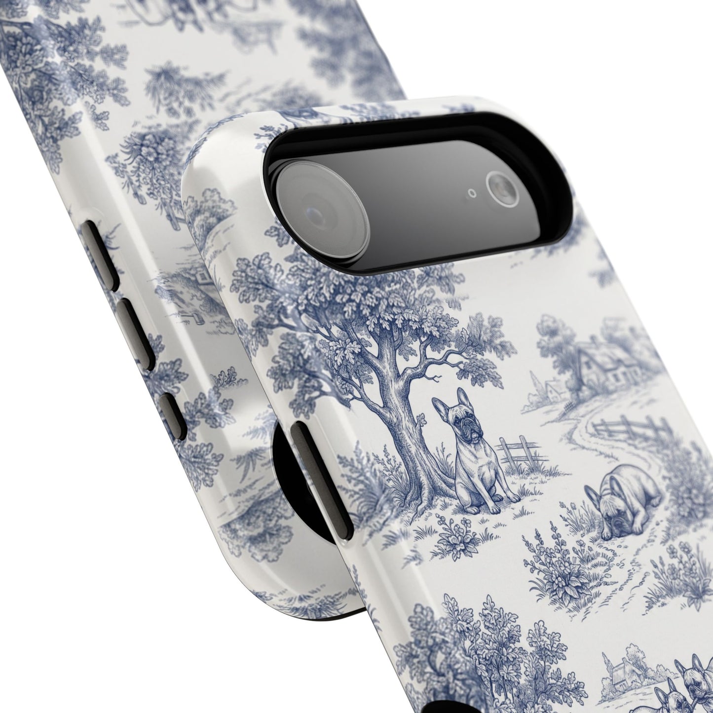 Toile de Frenchie Design iPhone Case