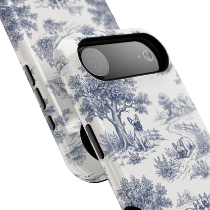Toile de Frenchie Design iPhone Case