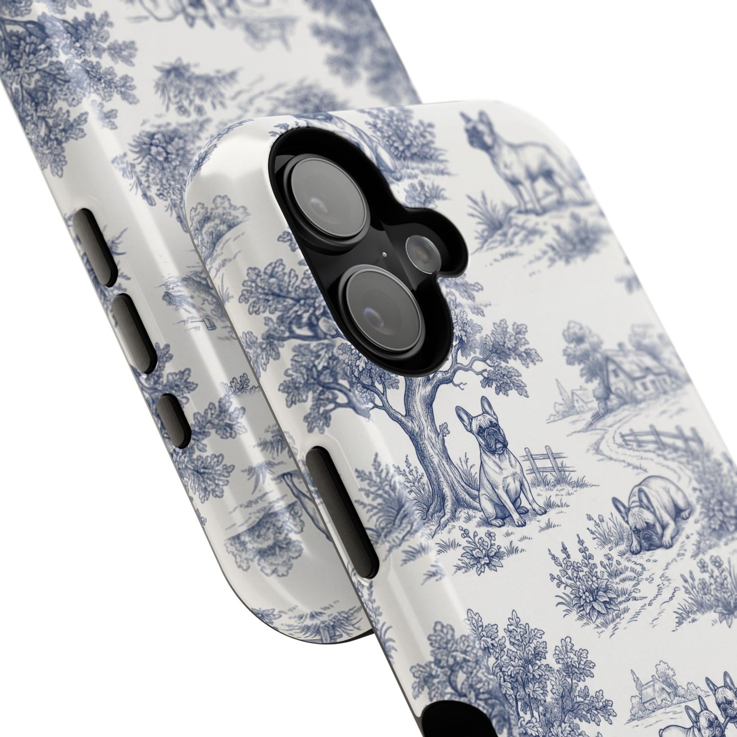 Toile de Frenchie Design iPhone Case