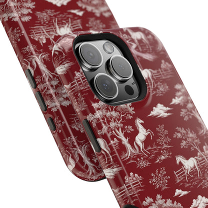 Toile de Cheval Design iPhone Case
