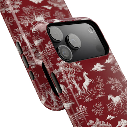 Toile de Cheval Design iPhone Case