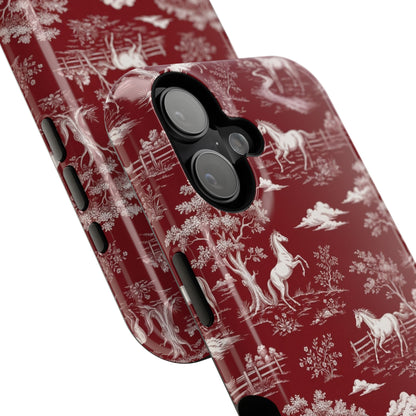 Toile de Cheval Design iPhone Case