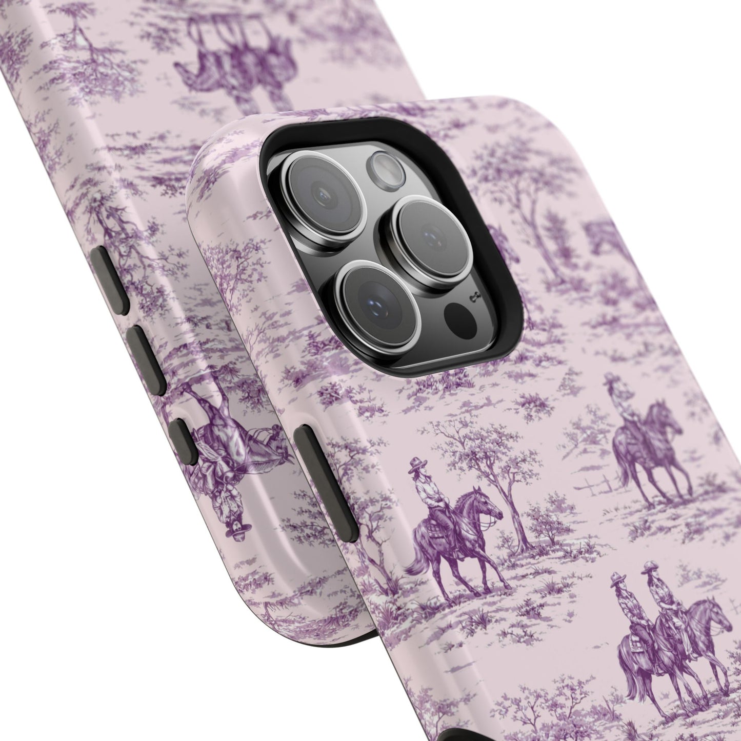 Toile de Cowgirl Design iPhone Case
