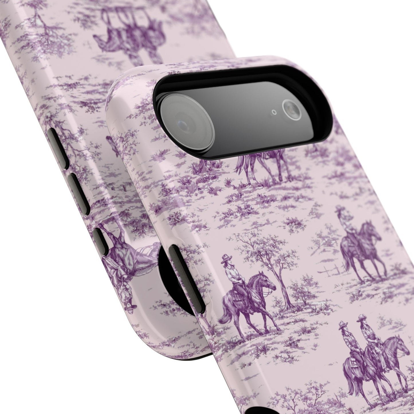 Toile de Cowgirl Design iPhone Case