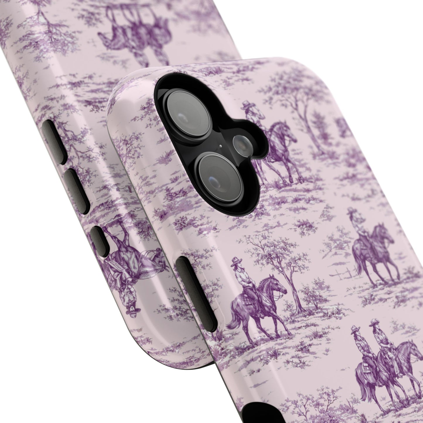 Toile de Cowgirl Design iPhone Case