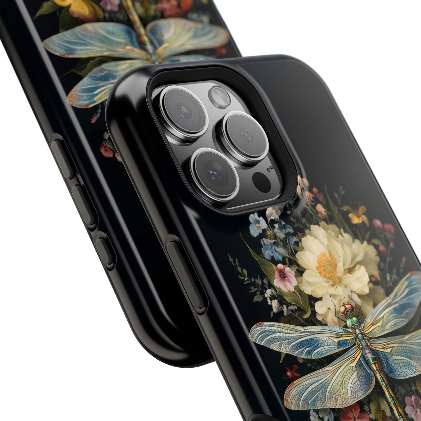 Dusk Dragonfly Design iPhone Case