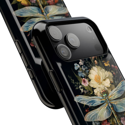 Dusk Dragonfly Design iPhone Case
