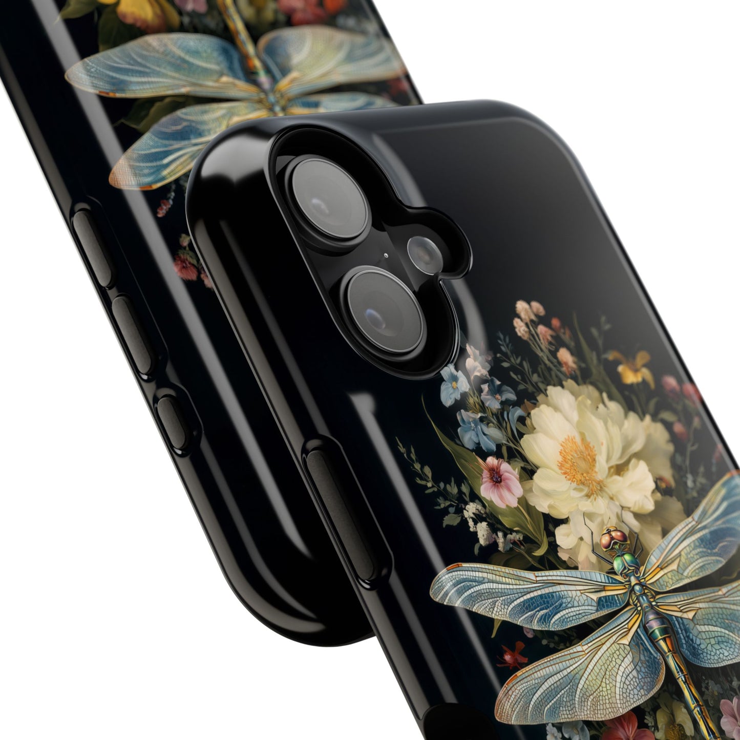Dusk Dragonfly Design iPhone Case