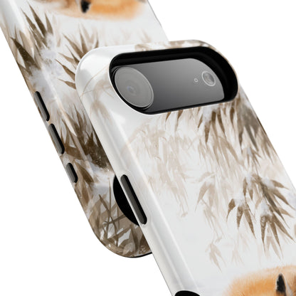 The Sleeping Kitsune Design iPhone Case