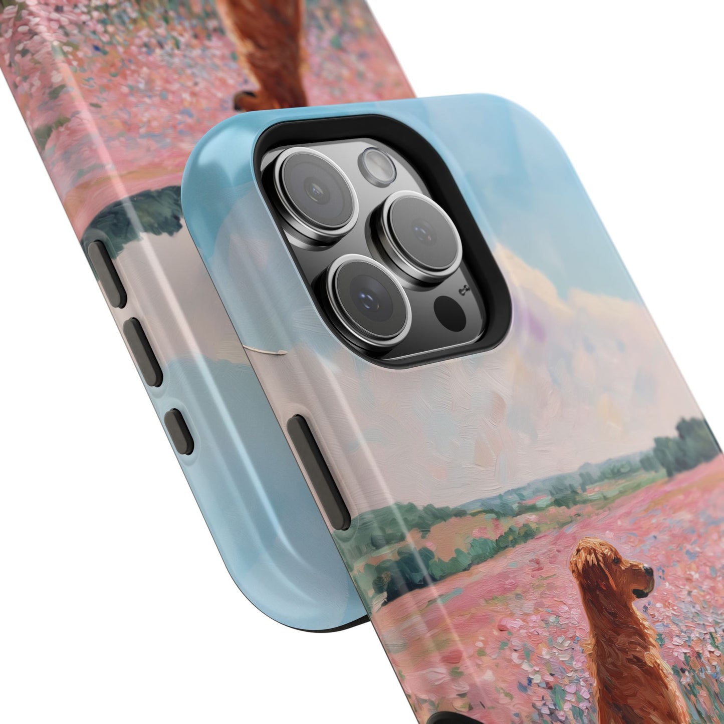 The Golden Meadow Design iPhone Case
