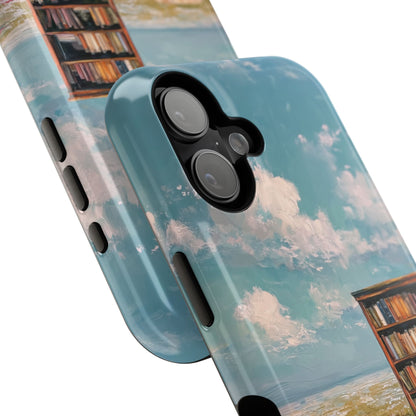 The Dreamer's Study – Surreal Meadow Design iPhone Case