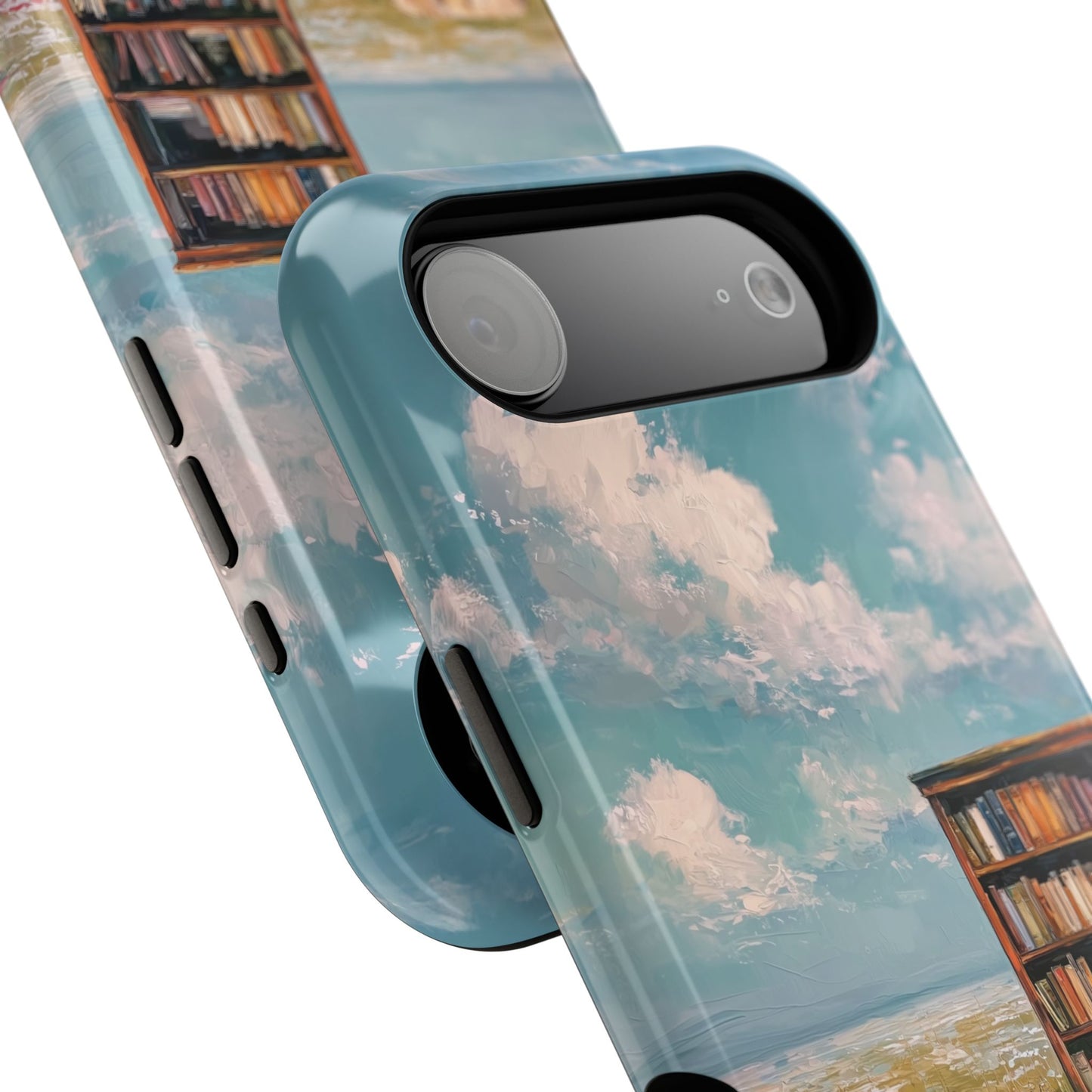 The Dreamer's Study – Surreal Meadow Design iPhone Case