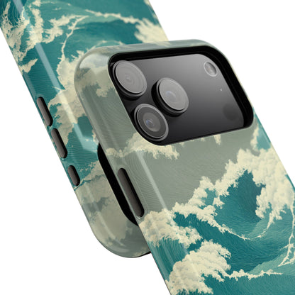 The Great Swell – Ukiyo-e Wave Design iPhone Case