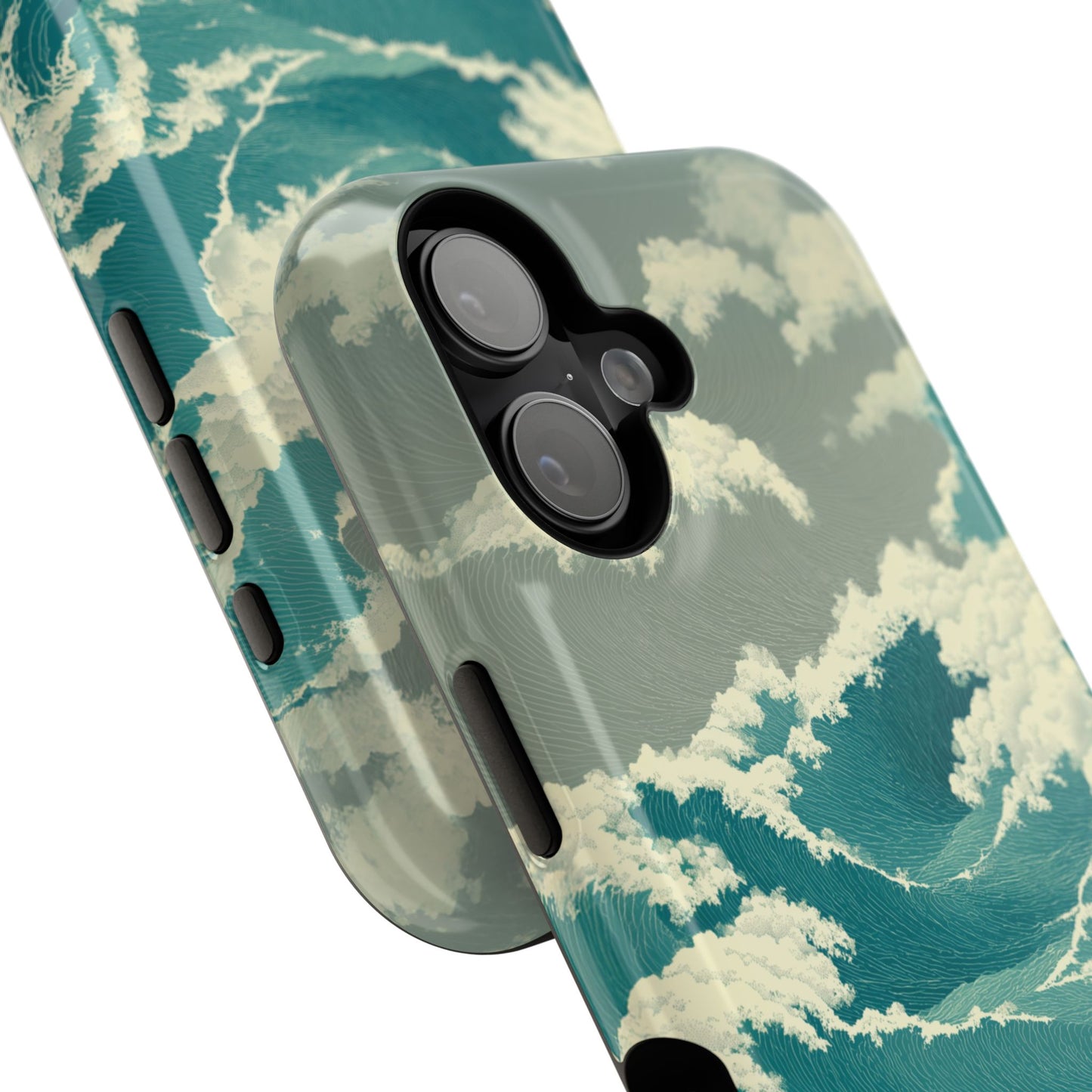 The Great Swell – Ukiyo-e Wave Design iPhone Case