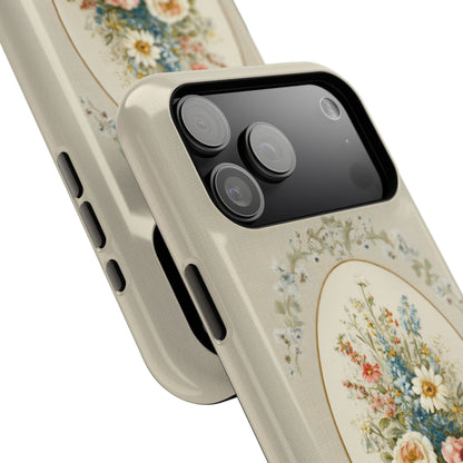The Classic Rose Cameo – Vintage Floral Design iPhone Case