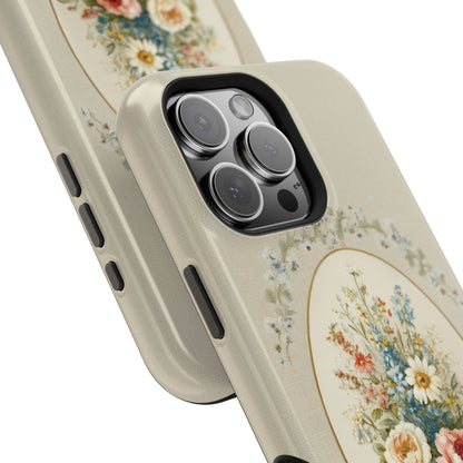 The Classic Rose Cameo – Vintage Floral Design iPhone Case