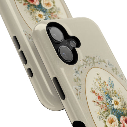 The Classic Rose Cameo – Vintage Floral Design iPhone Case