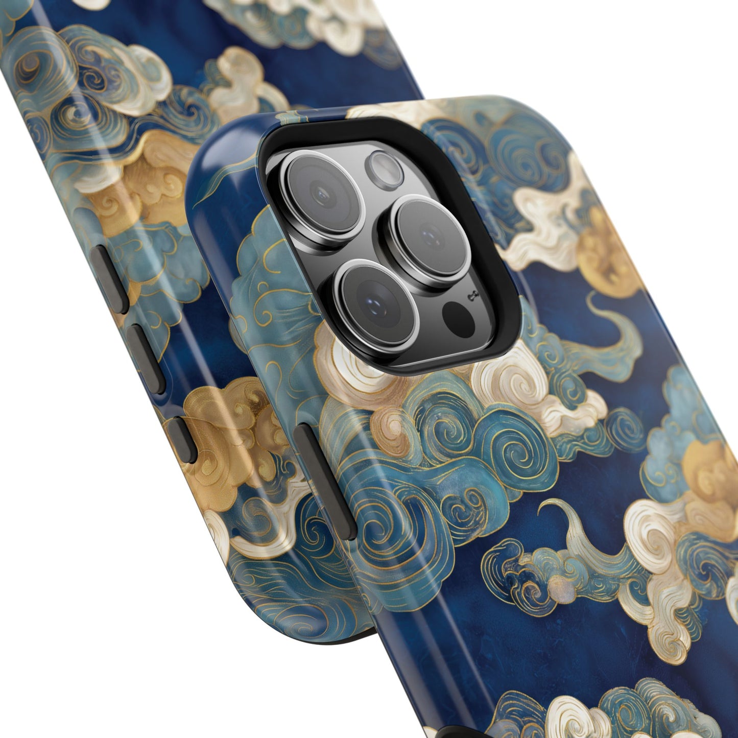 The Twilight Gradient – Celestial Cloud Design iPhone Case
