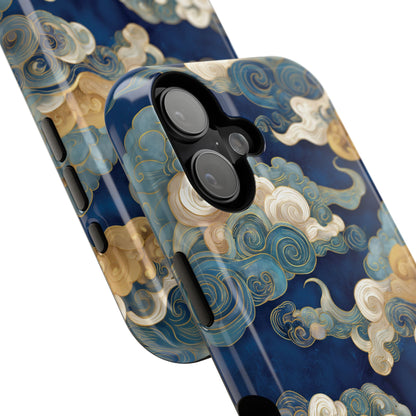 The Twilight Gradient – Celestial Cloud Design iPhone Case