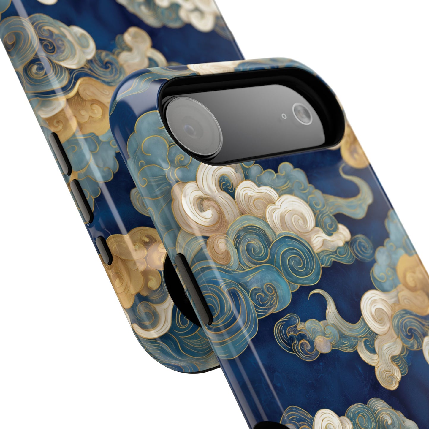 The Twilight Gradient – Celestial Cloud Design iPhone Case