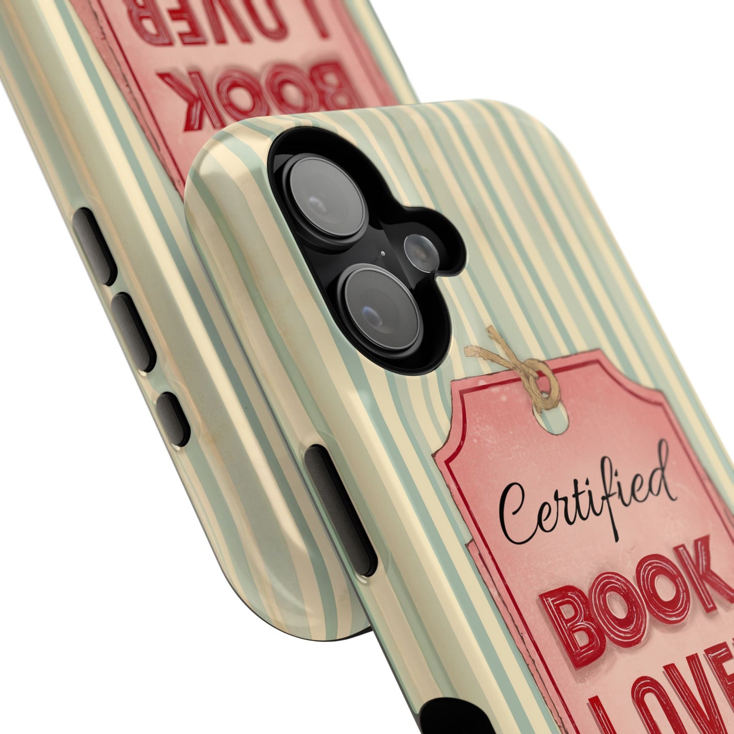 Certified Book Lover – Personalized Vintage Design iPhone Case