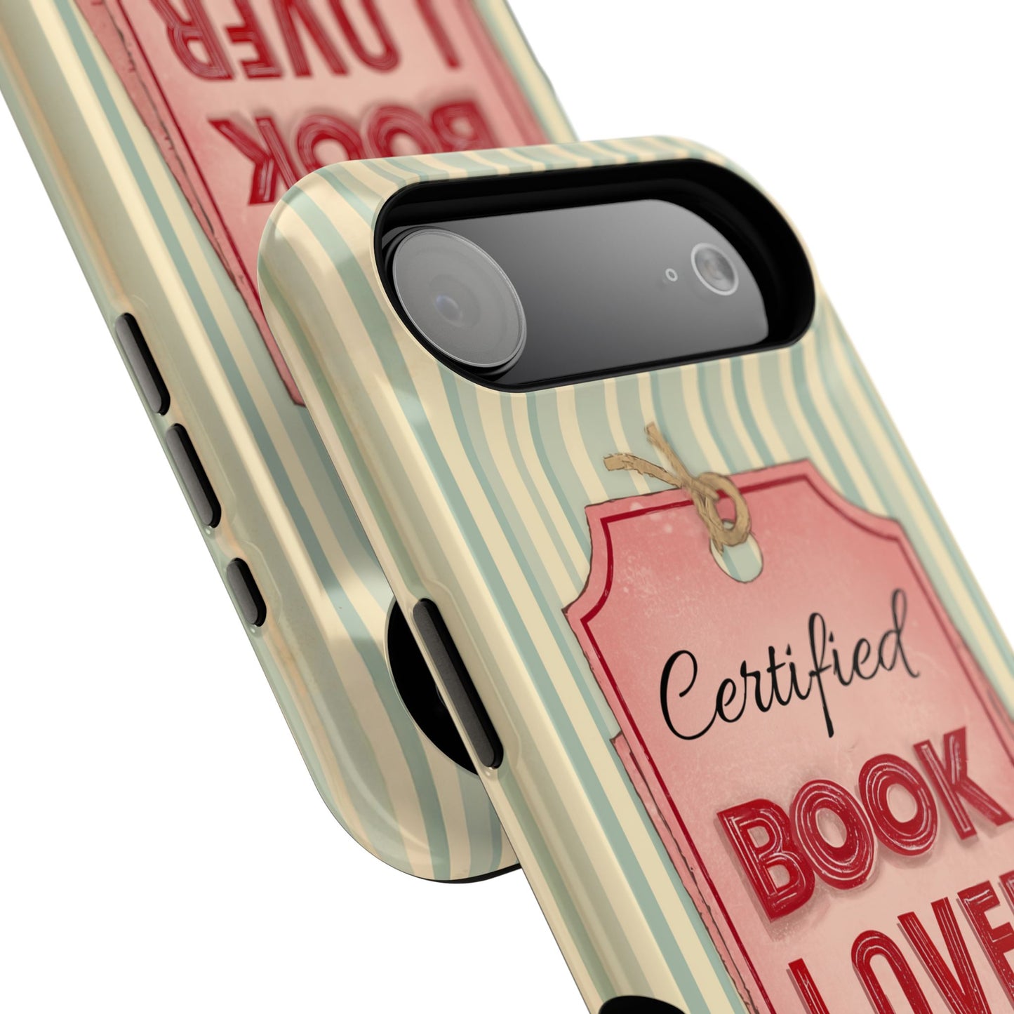 Certified Book Lover – Personalized Vintage Design iPhone Case