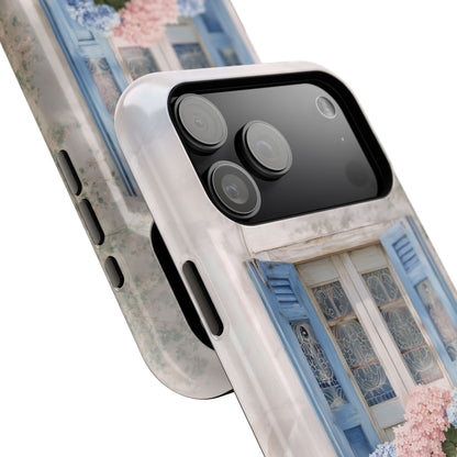 The Provence Window – Hydrangea Design iPhone Case