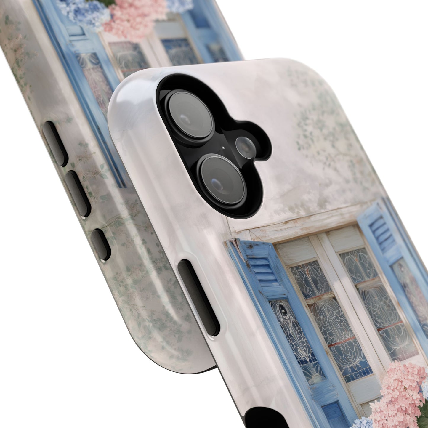 The Provence Window – Hydrangea Design iPhone Case