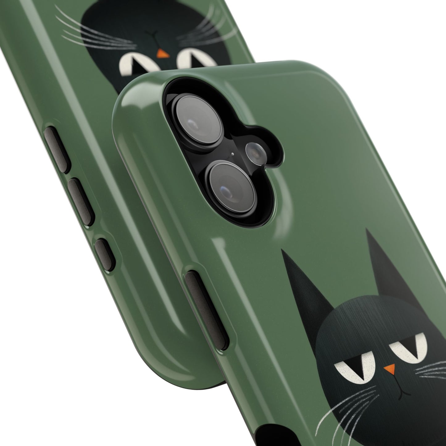 The Pre-Caffeine Feline – Grumpy Cat Design iPhone Case