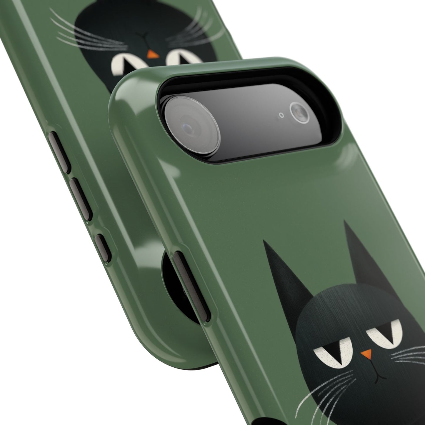 The Pre-Caffeine Feline – Grumpy Cat Design iPhone Case