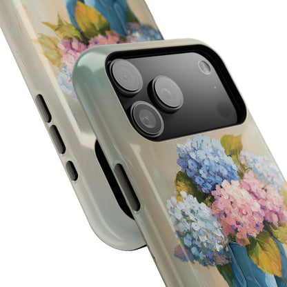 The Country Coquette – Impasto Boot & Hydrangea Design iPhone Case