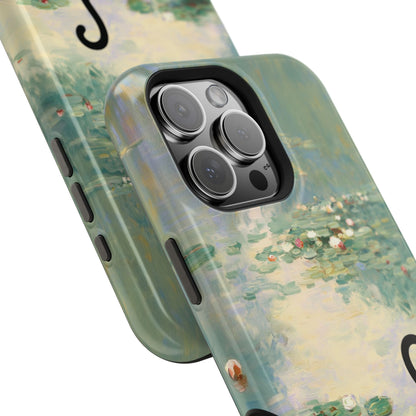 The Water Lily Lurker – Fine Art Parody Design iPhone Case