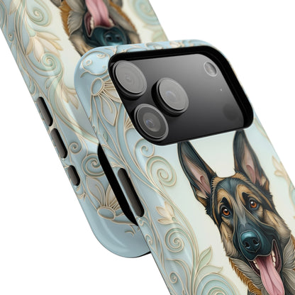 The Elegant Filigree – Custom Pet Portrait iPhone Case