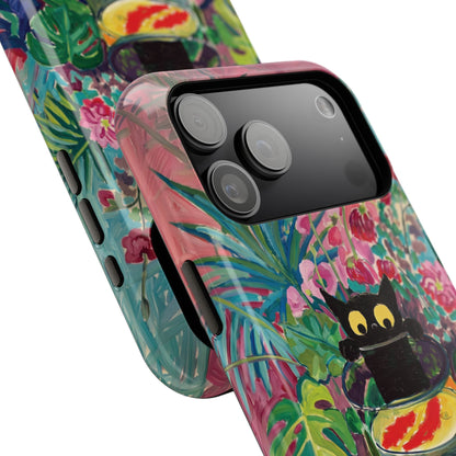 The Fauvist Feline – Fine Art Parody Design iPhone Case