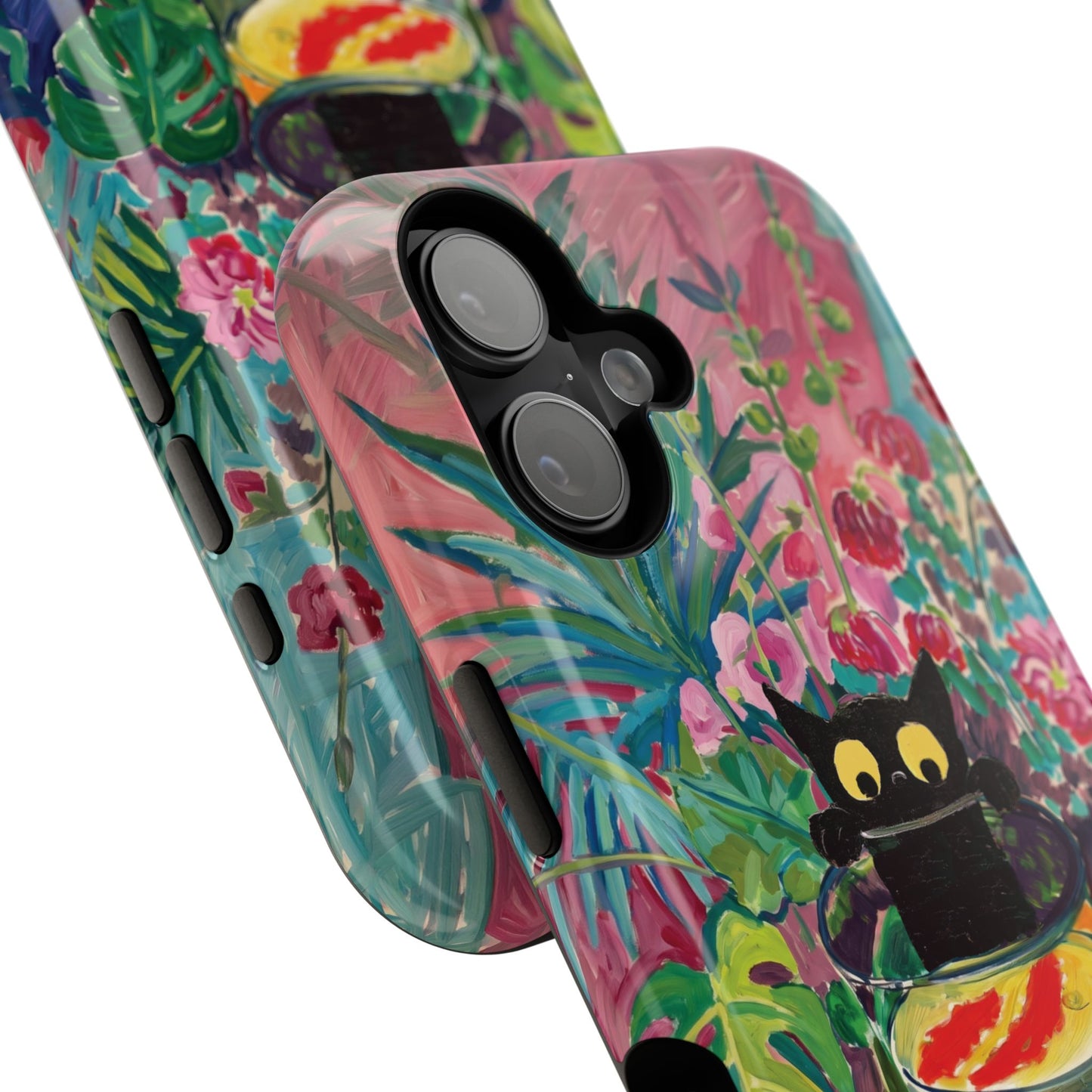 The Fauvist Feline – Fine Art Parody Design iPhone Case