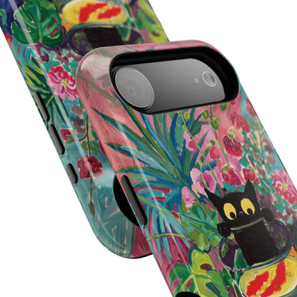 The Fauvist Feline – Fine Art Parody Design iPhone Case
