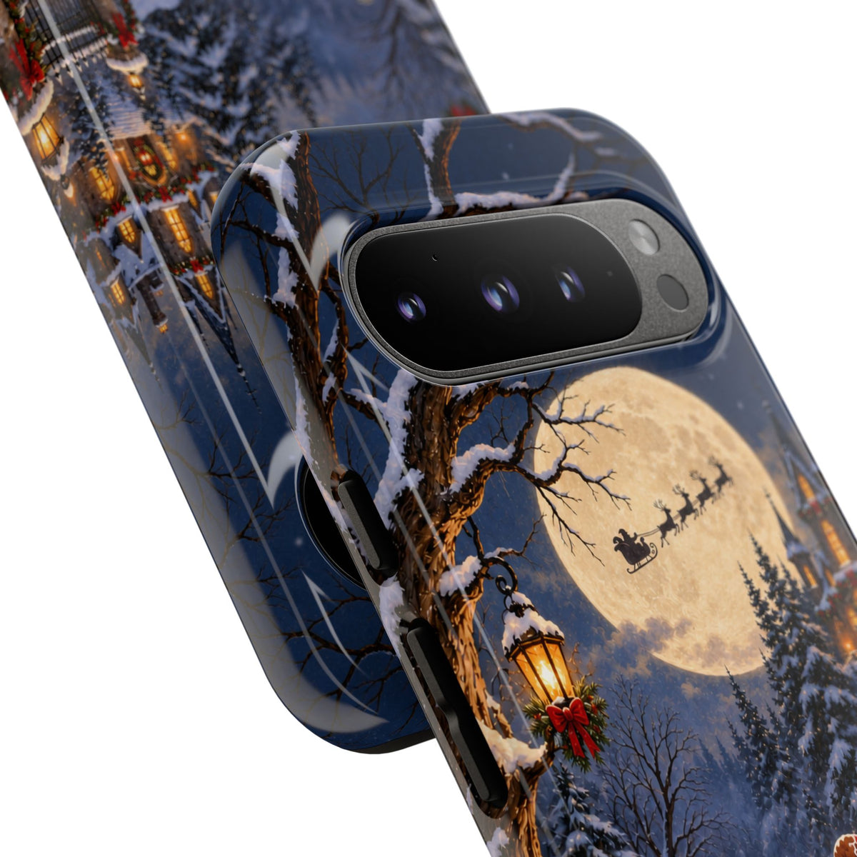 The Christmas Crossing – Vintage Holiday Parade Design Phone Case for Google Pixel