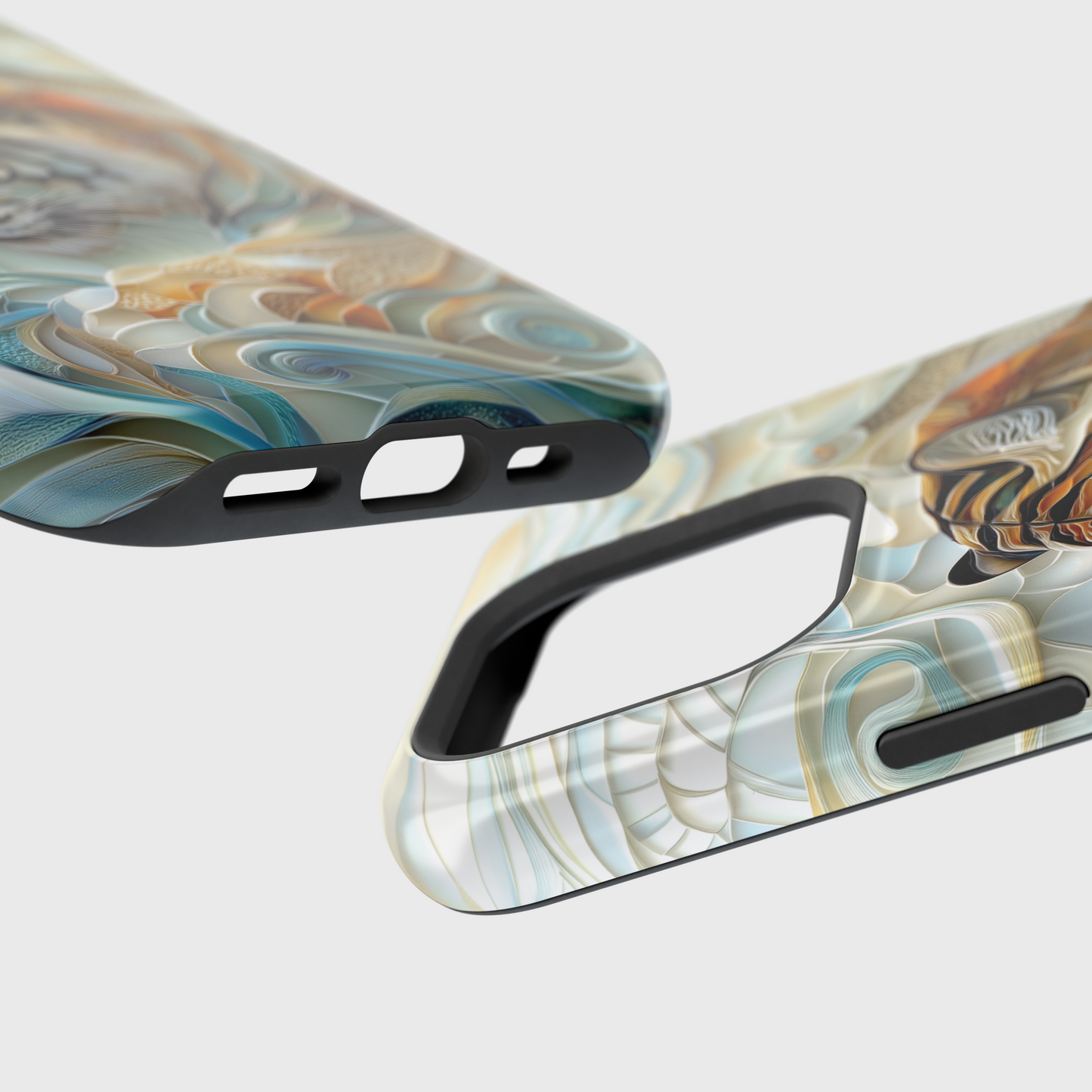 Majestic Tiger Stained Glass Design iPhone Case