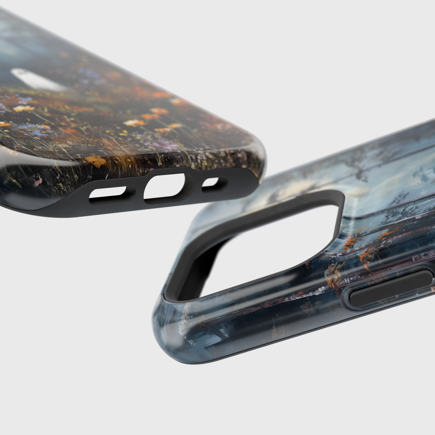 Ghost in Bloom Design iPhone Case (Copy)