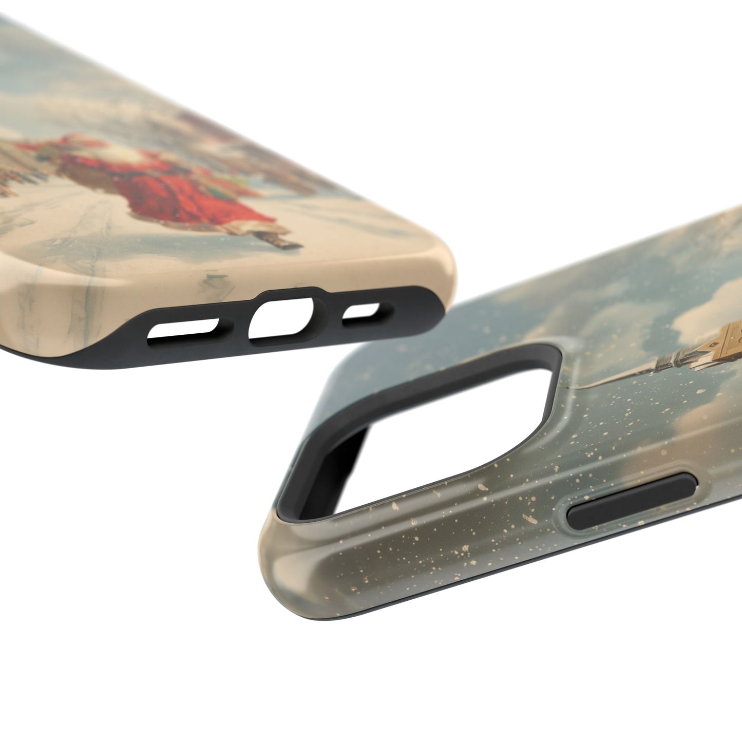 Santa’s Stroll Design iPhone Case