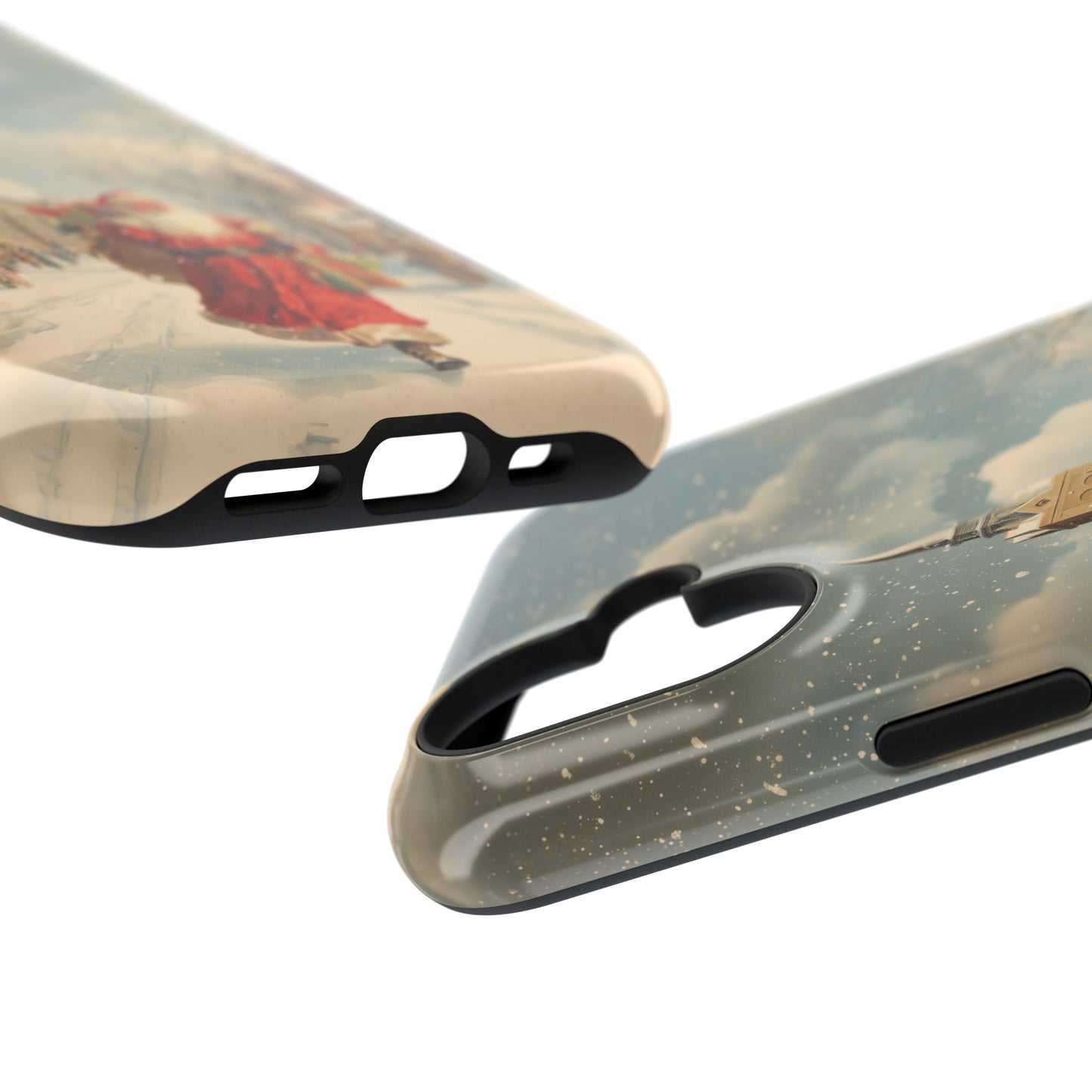 Santa’s Stroll Design iPhone Case