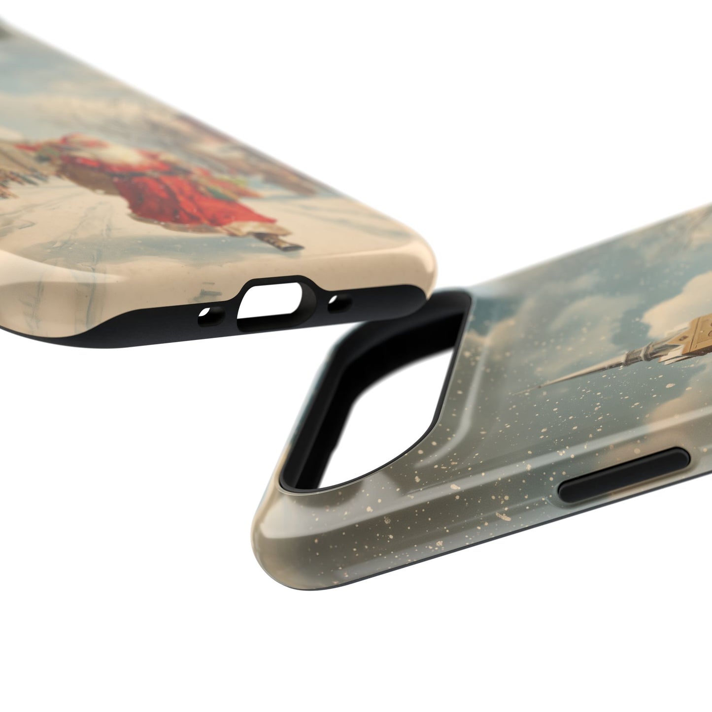 Santa’s Stroll Design iPhone Case