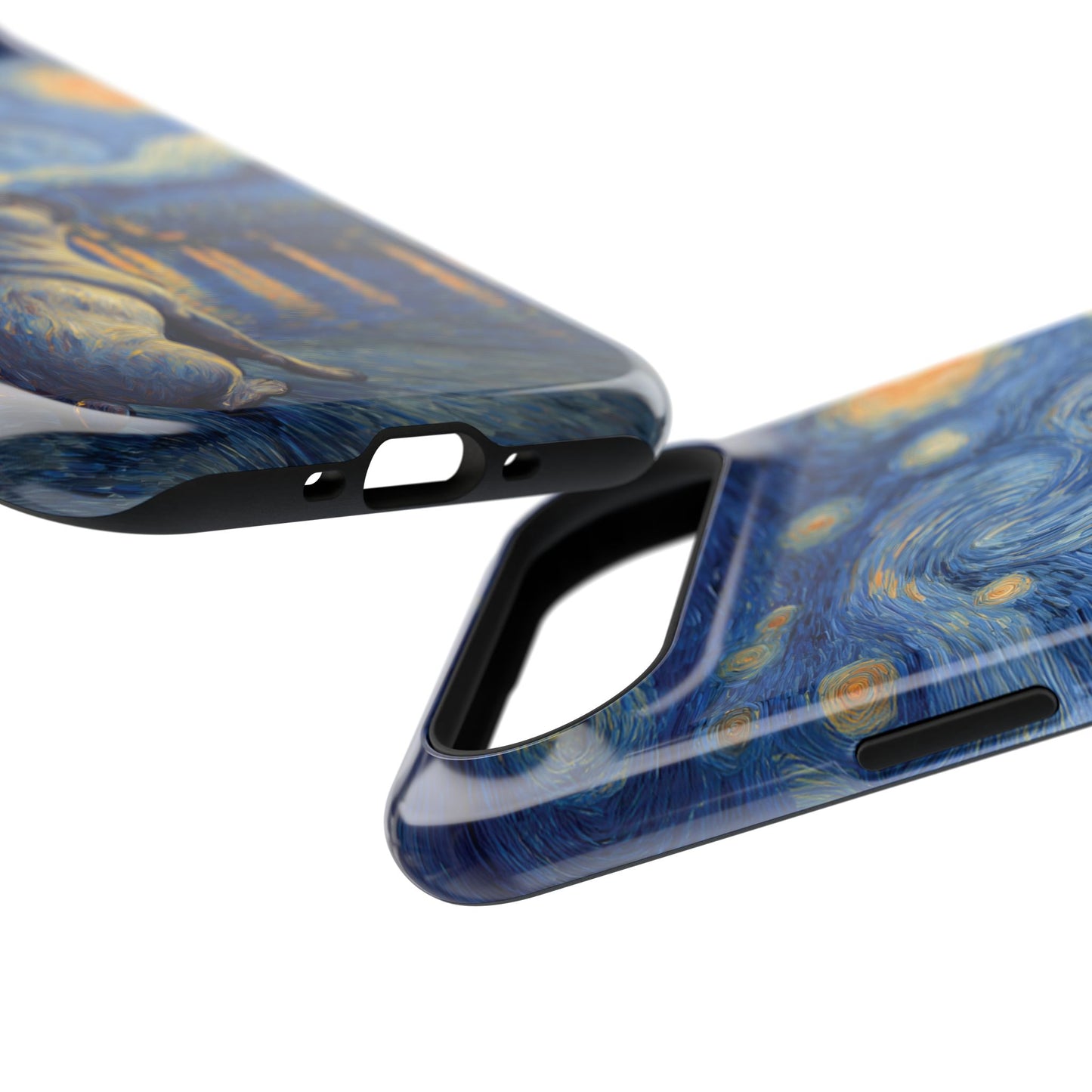 Barky Night (Frenchie) Design iPhone Case