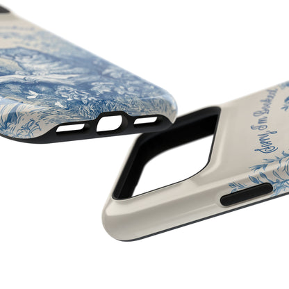 Sorry I'm Booked Design iPhone Case