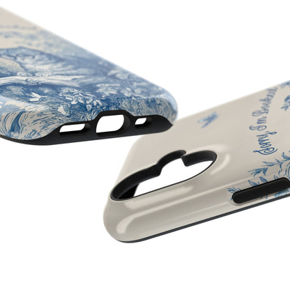 Sorry I'm Booked Design iPhone Case