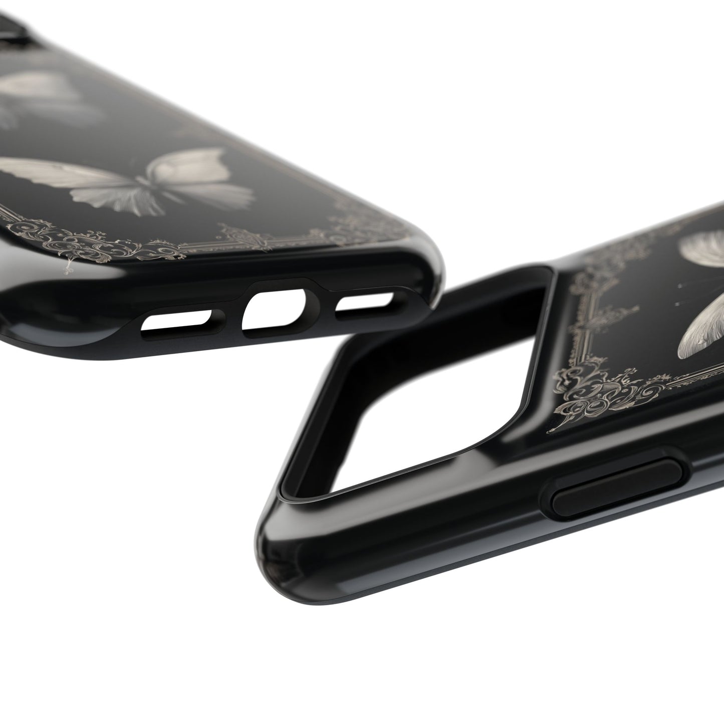 Gothic Wings Design iPhone Case