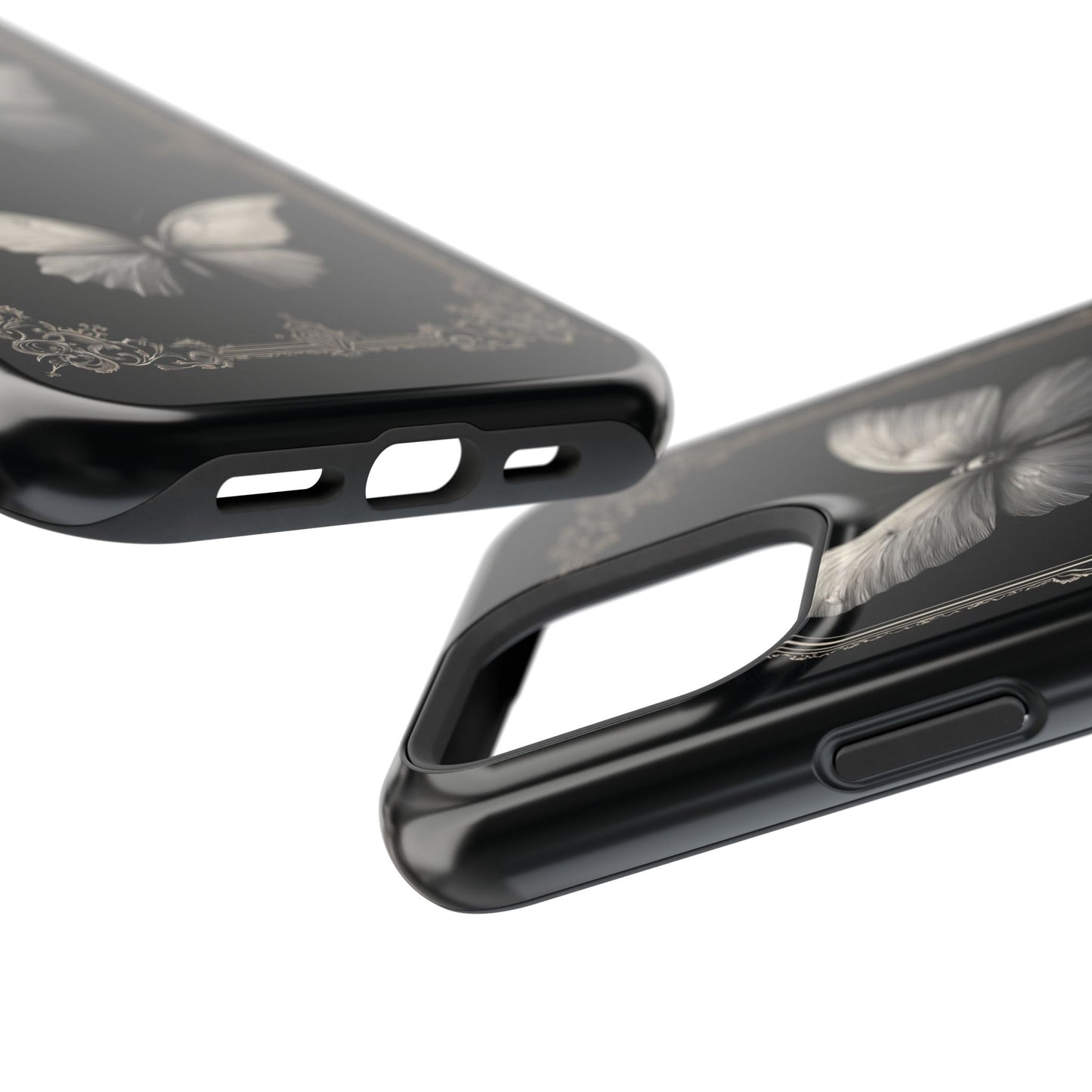 Gothic Wings Design iPhone Case