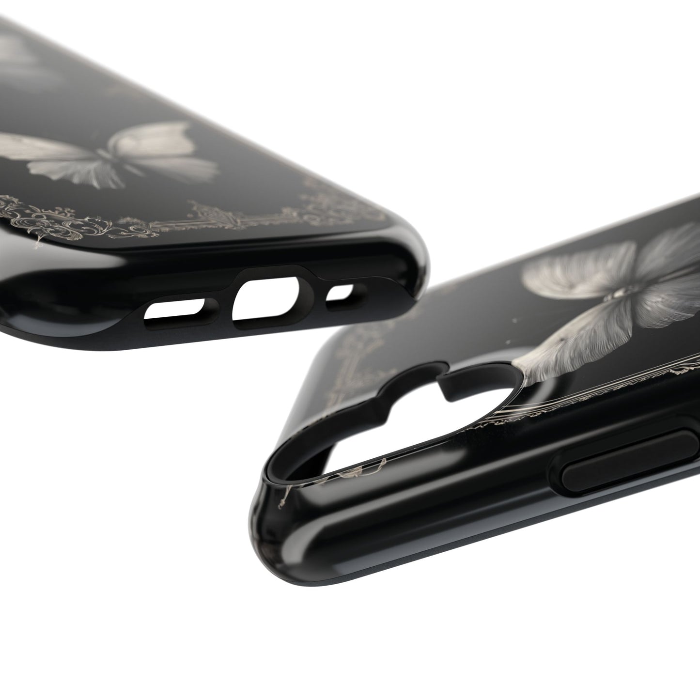 Gothic Wings Design iPhone Case